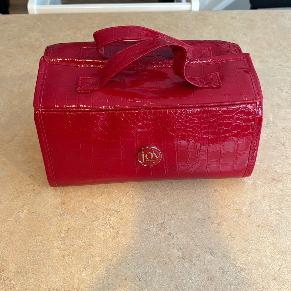 Joy Mangano makeup travel bag